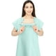 thumbnail image 5 of Bata de hospital NY Threads para mujer, suave y elegante, color verde Lilly, 5 of 7