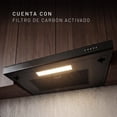 thumbnail image 4 of CAMPANA EXTRACTORA A PARED ACERO INOXIDABLE 60 CM COLOR NEGRO, 4 of 7