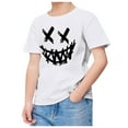 thumbnail image 1 of TZEWGL Cute Graphic Printed Short Sleeved Crewneck Solid Color Shirt For Kid Clothes For Kids size 12-13T, 1 of 4
