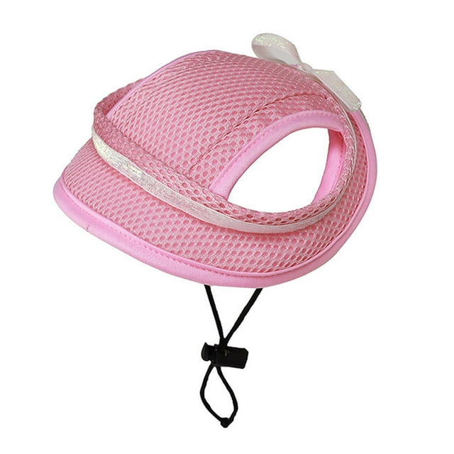 Gorra para mascotas Fernando Sombrero con visera para gatos Sombrero de Cubo de ala redonda Rosa M