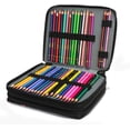 thumbnail image 4 of GHSDFBB Twill Fabric Pencil Case with Zipper Closure, Black, 127 Count, 4 of 6