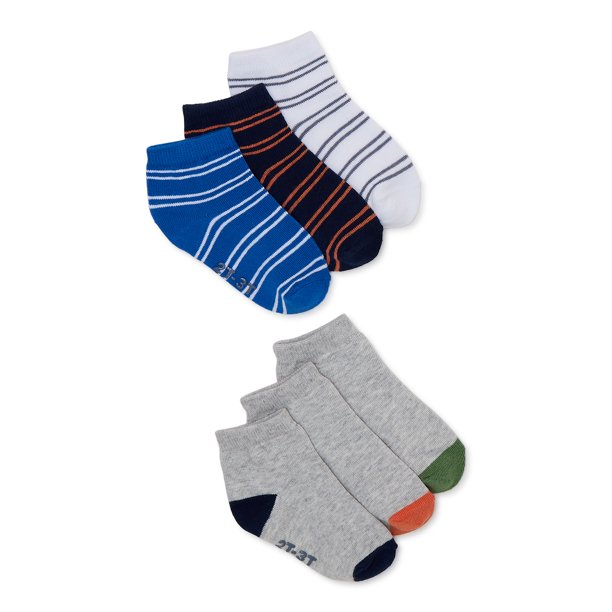 Carter's Child of Mine Toddler Boy Ankle Socks, 6Pack, Sizes 12M5T