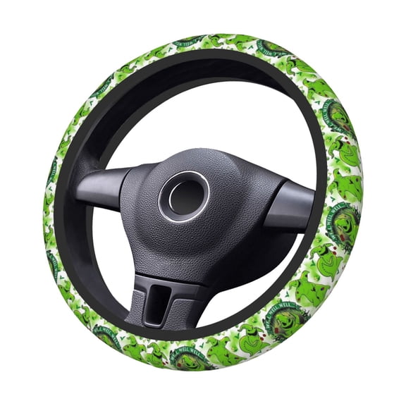 Oogie-Boogie Steering Wheel Cover Elastic Stretch Breathable Vehicle Steering Wheel Protector Car Interior Accessories