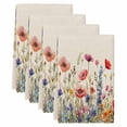 thumbnail image 2 of Pastoral Spring Floral Kitchen Towels Set of 4, Rustic Summer Flower Botanical Absorbent Dish Towels for Kitchen, Microfiber Hand Towel, Quick Drying Tea Towel for Cleaning Decorative Dishcloths, 2 of 7