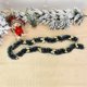 thumbnail image 1 of Suministros para fiesta de Navidad, corona de hierba para árbol de Navidad de 2M, cinta superior para barra, decoración de corona, alambre de metal de ratán verde, 1 of 4