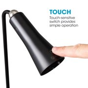 Ottlite Switch 3-in-1 Rechargeable Task Lamp, Black