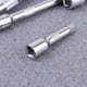 thumbnail image 4 of EeaseMX 4pcs Extension Bar Set 1/4 3/8 Drive Ratchet Socket Extender Socket Mano Ajuste de la mano Extensión Herramienta de mano de la unidad (Plata), 4 of 7