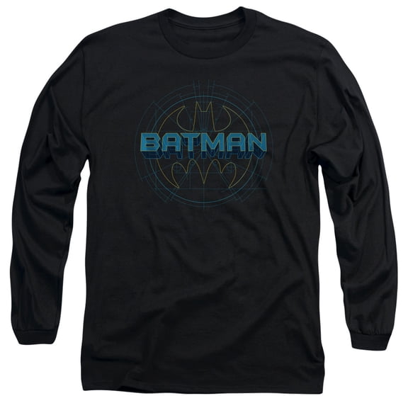 Batman - Bat Tech Logo - Long Sleeve Shirt - XXX-Large