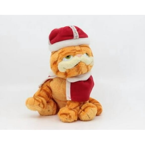 TY Beanie Babies - Garfield the Cat His Majesty King 7" Plush (NO TY HANG TAG)