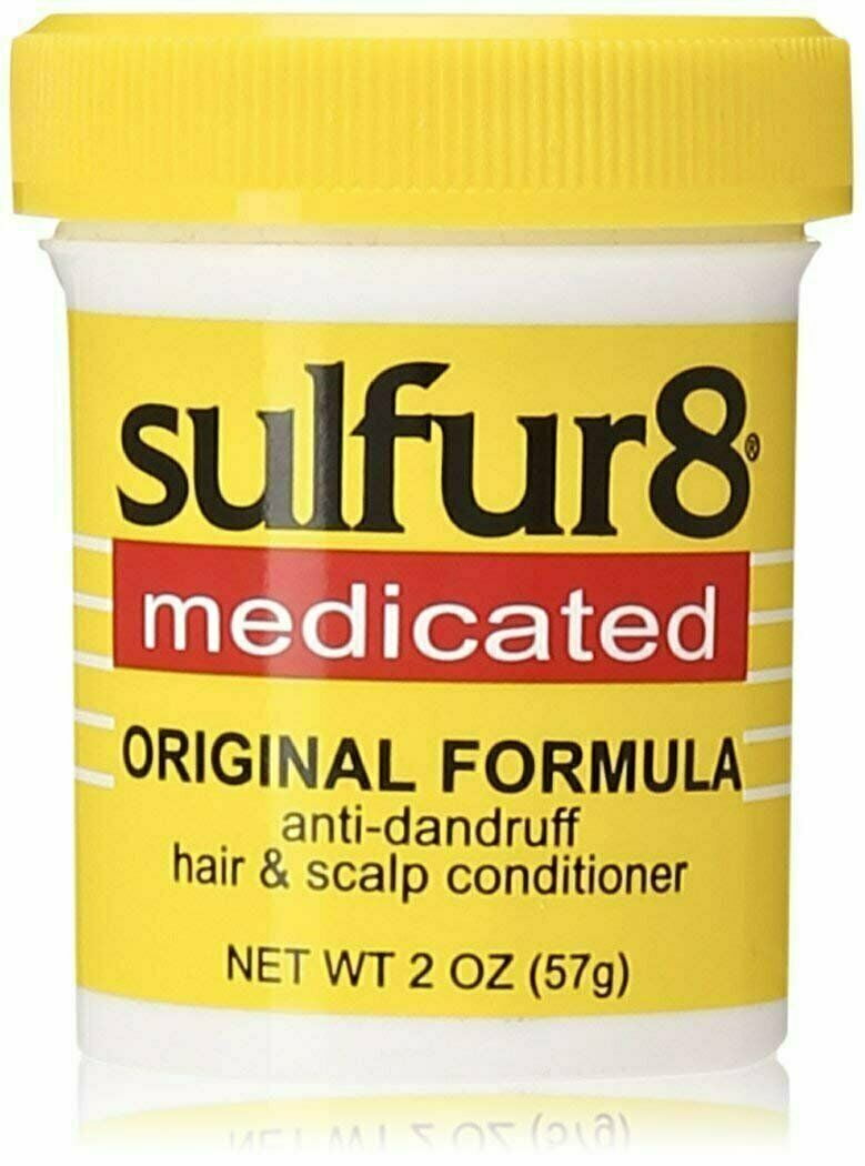 Sulfur8 Medicated Regular Formula Anti-Dandruff Hair and Scalp Conditioner 2 oz Pack of 6