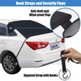 thumbnail image 6 of IC ICLOVER Car Rear Windshield Snow Cover, Enhanced 600D Oxford All-Weather Window Frost Cover Car Shade Ice Removal Winter Summer Universal Fit for Most Cars Trucks Vans and SUVs, 6 of 9