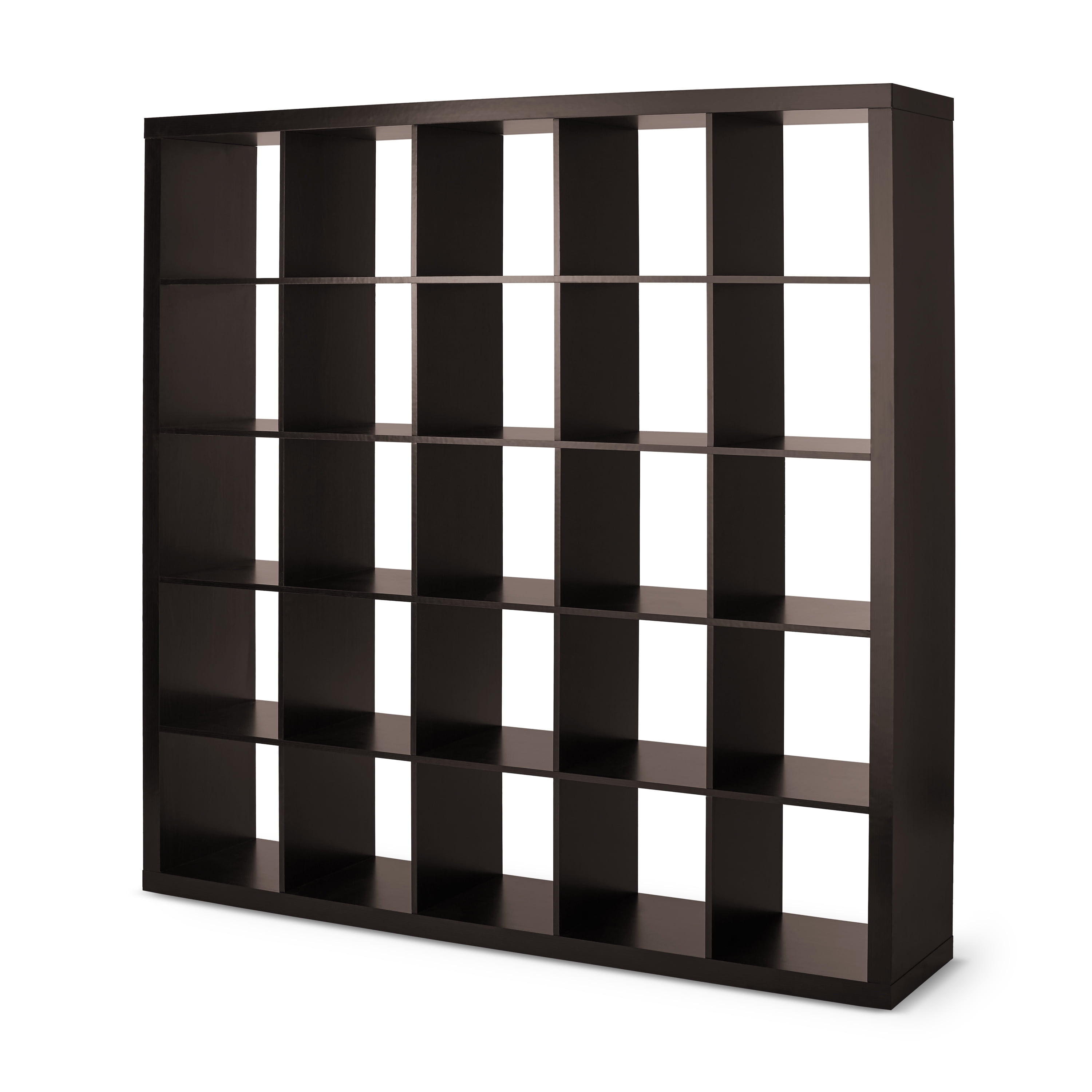 Better Homes and Gardens 25 Cube Organizer Room Divider, Espresso