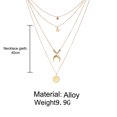 thumbnail image 2 of LYTiang Fashion Women -Layer Choker Collar Pendant Chain Necklace Jewelry Necklaces Women Necklaces Pack for Women Real Necklace, 2 of 3
