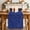Blue, variant on Ruby Red Bandana Dining Table Runner, Rustic Southwestern Minimalist Farmhouse Flower Washable Table Runners Kitchen Coffee Table Center Decor for Home Party Holiday Wedding 13 x 36 Inches