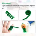 thumbnail image 3 of Limpiadores de tuberías, tallos de chenilla para manualidades, 100 piezas de suministros de manualidades navideñas para arte y manualidades creativas (verde oscuro), 3 of 5