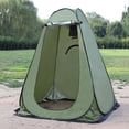 thumbnail image 3 of Tienda de privacidad al aire libre DYNWAVEMX impermeable y resistente ligera para mochileros adecuada para acampar al vestuario verde, 3 of 6