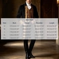 thumbnail image 2 of Men's Vintage Court Long Coat Lapel Medieval Pirate Halloween Frock Tailcoat Multicolor XL, 2 of 6
