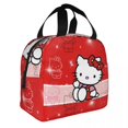 thumbnail image 3 of Bolsa térmica para el almuerzo con dibujos animados de HelloKitty de Kawaii Sanrio, bolsa térmica para el almuerzo, contenedor de gran capacidad, lonchera para mujeres, para trabajar y viajar, 3 of 4