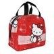 thumbnail image 4 of Bolsa térmica para el almuerzo con dibujos animados de HelloKitty de Kawaii Sanrio, bolsa térmica para el almuerzo, contenedor de gran capacidad, lonchera para mujeres, para trabajar y viajar, 4 of 5
