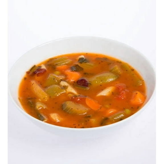 Campbells Frozen Condensed Minestrone Soup - 4 lb. tray, 3 per case