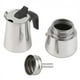 thumbnail image 3 of Cafetera Moka Espresso de Acero Inoxidable de Varios Tamaños con Percolador y Olla para Hornilla 450 ml (9 tazas), 3 of 7