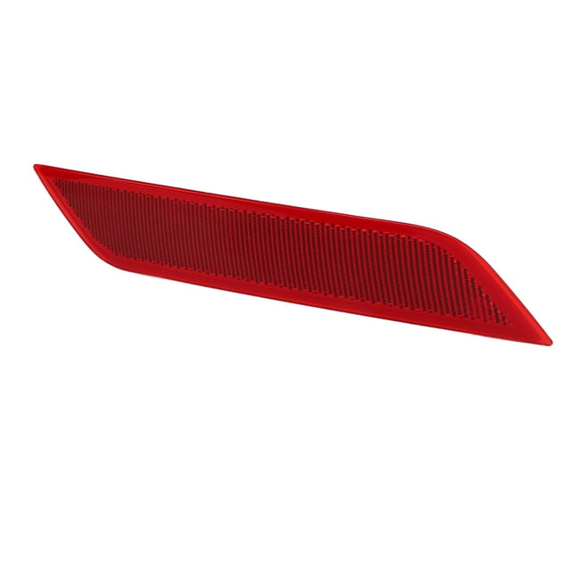 Red Rear Bumper Reflector, Improve Night Visibility, Snap On Replacement, 2014 to 2018, Designed for Enhanced Safety with Seamless Integration