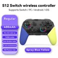 thumbnail image 2 of S12 Inalámbrico Bluetooth Dazzle Grip para Switch Android Ios Móvil PC Computadora Portátil Universal Gamepad Sin NFC,D, 2 of 10