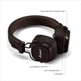 thumbnail image 4 of Auriculares Bluetooth Marshall Major V para uso supraaural, color marrón, 4 of 9