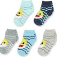 thumbnail image 3 of 20-Pair Licensed Assorted Kids' No-Show Socks - Boys, 3 of 7