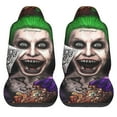 thumbnail image 2 of Joker Film Car Seat Covers Accessories Vehicle Front Seat Protective Mat Cover 2pcs Universal Fit For SUV Sedan Van Trucks, 2 of 8