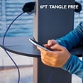 thumbnail image 4 of *Celltronix - Titanium [Certified for Apple MFi] 6FT Fast Charging Tangle Free Heavy Duty USB to Lightning Cable, 4 of 4