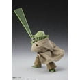 thumbnail image 6 of S.H. Figuarts Star Wars Revenge of the Sith Yoda Classic Ver Action Figure, 6 of 7