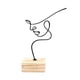 thumbnail image 1 of Escultura de cara de arte de hierro Zulema Escultura de cara abstracta, 1 of 7