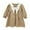 style-01 Khaki, variant on Gubotare Baby Girl Dresses Girls Long Sleeve Dresses Kids Casual Crewneck Dress Size 6 12 Months(Khaki,6-12 Months)