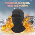 thumbnail image 6 of YIKA Winter Cycling Warm Mask Multifunctional Neck Cover Windproof Ski Hat Shaker Fleece Sports Warm Head Cover, 6 of 7