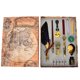 thumbnail image 4 of Juego De Bolígrafos De Plumas, Regalo De Bolígrafo De Cristal Retro Británico Para Oficina Para El Hogar ANGGREK Zafiro, 4 of 8