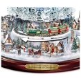 thumbnail image 3 of Bradford Thomas Kinkade Crystal Tabletop Christmas Tree: Lights Motion and Music, 3 of 4