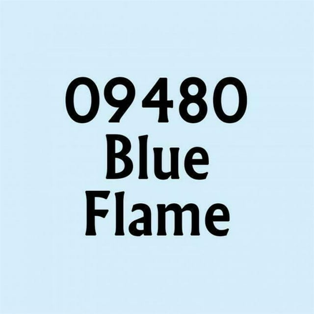 Reaper Miniatures REM09480 Bones Master Series Acrylic Paint, Blue Flame