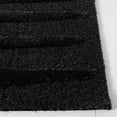 thumbnail image 3 of Safavieh Hi-Lo Tucker Striped Shag Area Rug, Charcoal, 8' x 10', 3 of 11