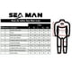 thumbnail image 2 of Traje de Neopreno SEAPEOPLE Wetsuit Para Hombre 3mm Cuerpo Completo Negro L, 2 of 3