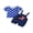 Blue, variant on BemeyourBBs Toddler Baby Boy Girl 4th of July Outfit Patriot Independence Day Outfit Newborn Baby Boys Girls Summer Clothes Short Sleeve Stars Stripe Print T Shirt Tops and Suspender Shorts Set