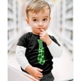 thumbnail image 2 of Tstars Boys Unisex Irish Clover Tie St Patricks Day Shamrock Cool Kids St Patricks Day Shirts Gift for Boys Irish Shirt Pride Proud Irish Youth Kids T Shirt, 2 of 6