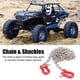 thumbnail image 3 of Cadena de aleación de Metal a escala 1:10 y grilletes de remolque para RC Crawler SCX-10 D90, accesorio para camión, 3 of 12