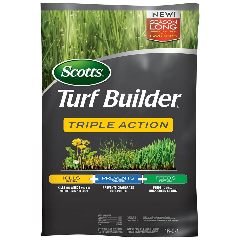 Scotts Turf Builder Triple Action 10 000 Sq Ft Walmart scotts-turf-builder-triple-action-10-000-sq-ft-walmart