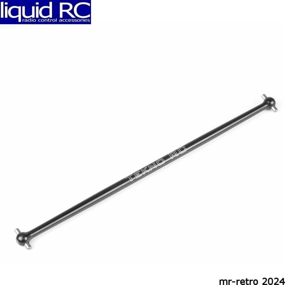 Tekno RC 9191 Tapered Driveshaft center Front 7075 Black EB/ET48 2.0