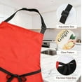 thumbnail image 3 of Conjunto de 6 Delantales y Gorro de Chef para Mujeres Adultas | Disfraz de Condimento Rojo con Tirantes Ajustables | Disfraz Grupal de Halloween | Disfraz de Fiesta En Equipo | Disfraz Familiar, 3 of 6