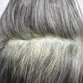 thumbnail image 4 of LYRICAL HAIR Toupee for Men 0.04-0.06mm Ultra Thin Skin Mens Toupee Hairpiece Human Hair Replacement Systems All V-Looped PU Toupee Hair for Men Natural Hairline Mens Hair Wig Units, 4 of 7