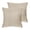 Taupe, variant on Levtex Home - Cloud Waffle - Quilted Euro Sham Set of 2 - Waffle Weave - Taupe - (26x26in.), No Insert - Reversible - Cotton