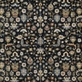 thumbnail image 5 of Oriental Weavers Eliana Area Rug - ELI04 - 9'10" x 12'10" - in Blue/ Multi - Vintage Inspired, Stain Resistant, Family and Pet Friendly , Family, Dining, Living Room Rug, 5 of 5