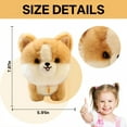 thumbnail image 2 of BESTSKY Corgi Gifts,20cm Cute Dog Shape Corgi Stuffed Animal,Blessing Necklace Soft Touch Puppy Stuffed Animal,Style1, 2 of 5